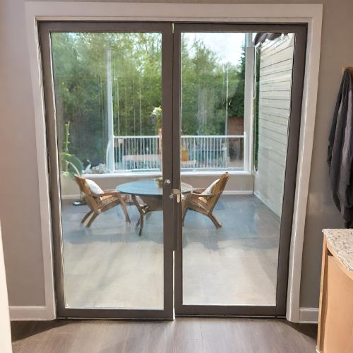 Glass Panel Patio Door